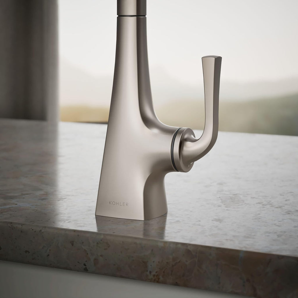 Kohler K-24134-VS Graze Beverage Faucet, Vibrant Stainless