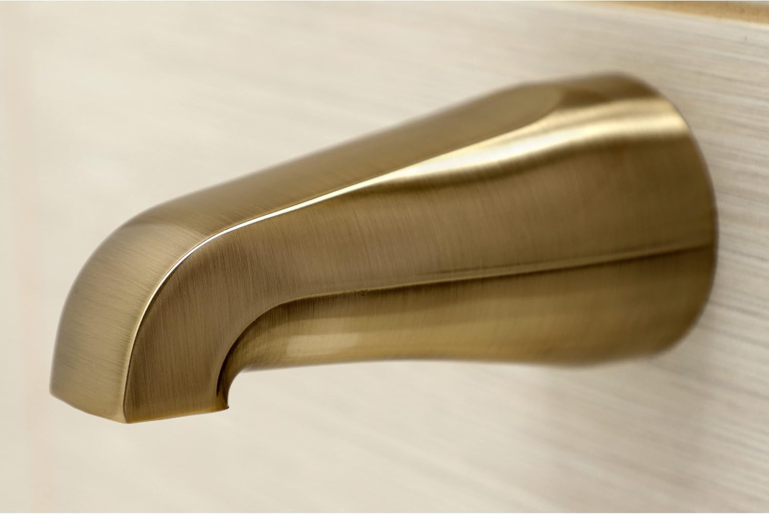 Kingston Brass KB233ALAB Magellan Tub and Shower Faucet, Antique Brass, 72 x 8 x 7.38