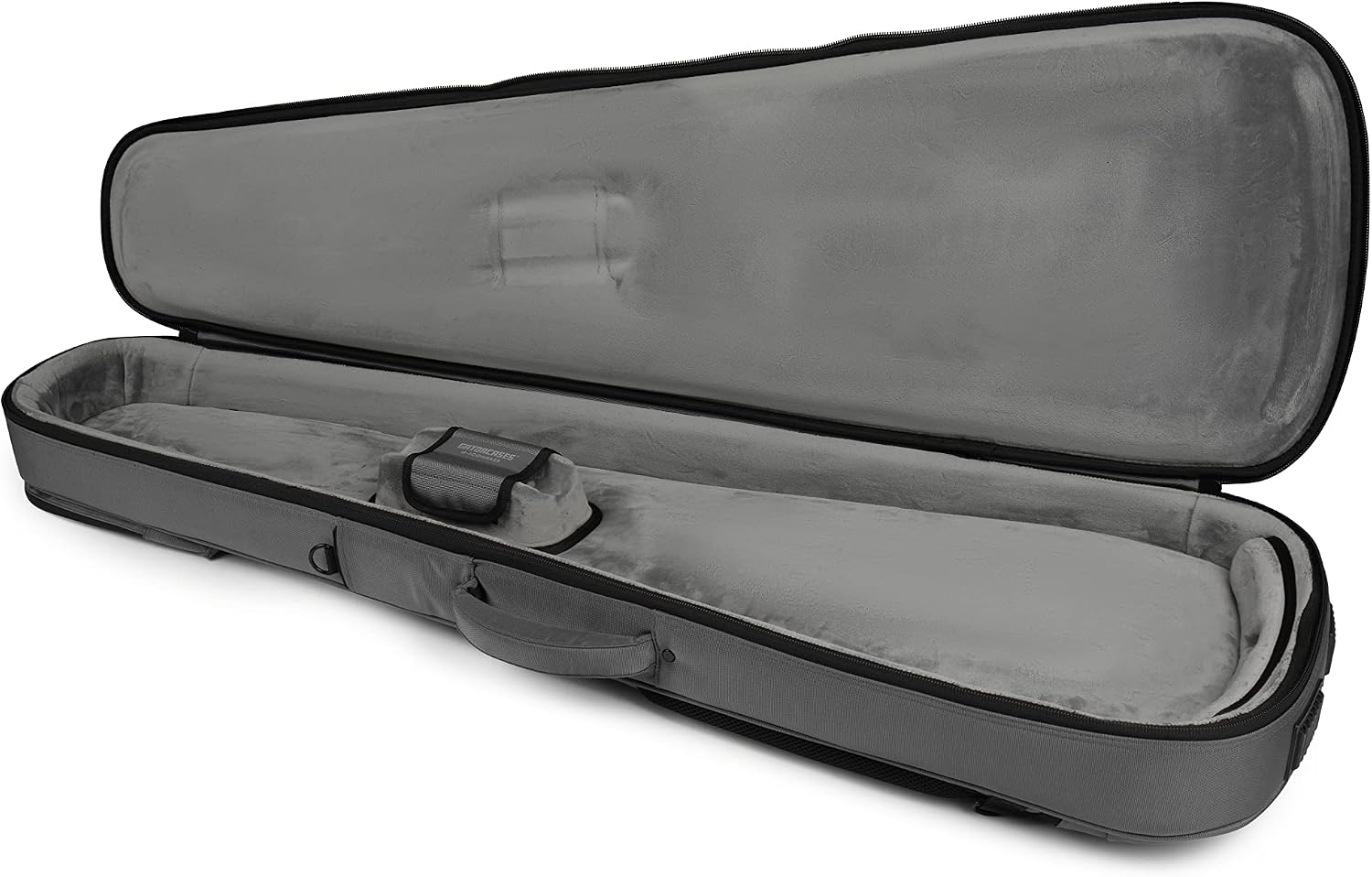 Gator Cases ICON Series Premium Weather Resistant Gig Bag for Bass Guitars with TSA Luggage Lock-Friendly Zipper Pulls; Grey(G-ICONBASS-GRY)