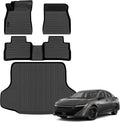 Auxko All Weather Floor Mats Cargo Mat for 2026 Nissan Sentra TPE Liners All Season Accessories Guard Odorless Anti-Slip Floor Liners Trunk Tray for 2026 Nissan Sentra