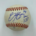 2011 Bryce Harper Pre Rookie Signed Game Used Minor League Baseball JSA COA - MLB Game Used Baseballs