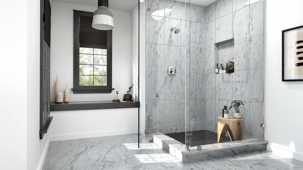 Moen UT2812EP Rizon M-CORE 2-Series 1-Handle Shower Trim Kit, Valve Required, Chrome