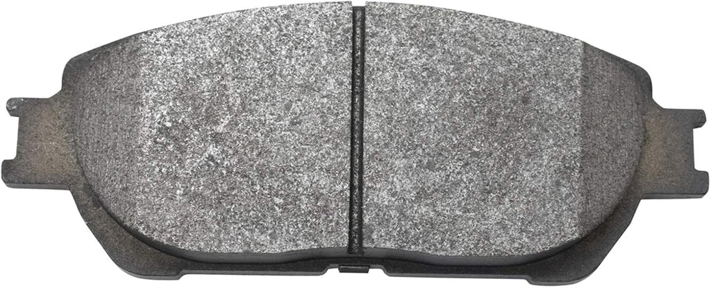 TRQ Front Brake Pad and Rotor Set Semi Metallic Vented Rotors Calipers Compatible with 2005-2015 Toyota Tacoma