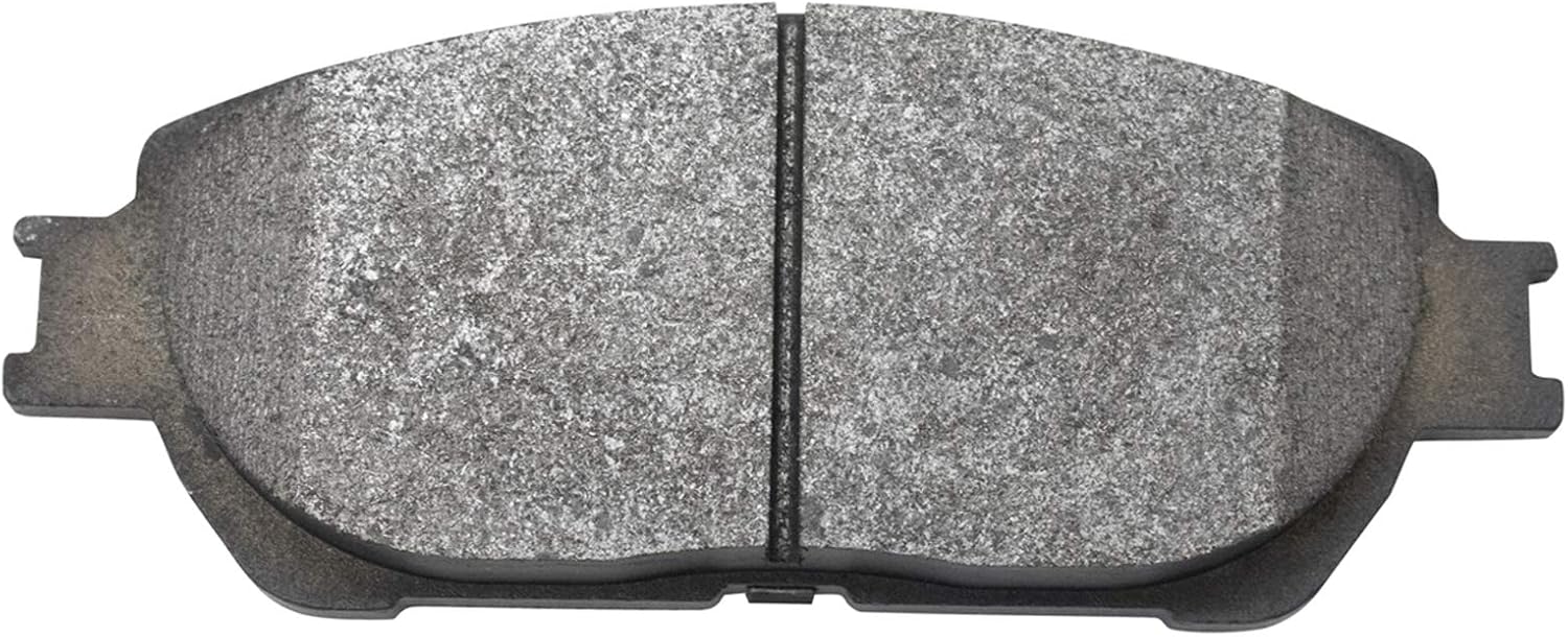 TRQ Front Brake Pad and Rotor Set Semi Metallic Vented Rotors Calipers Compatible with 2005-2015 Toyota Tacoma
