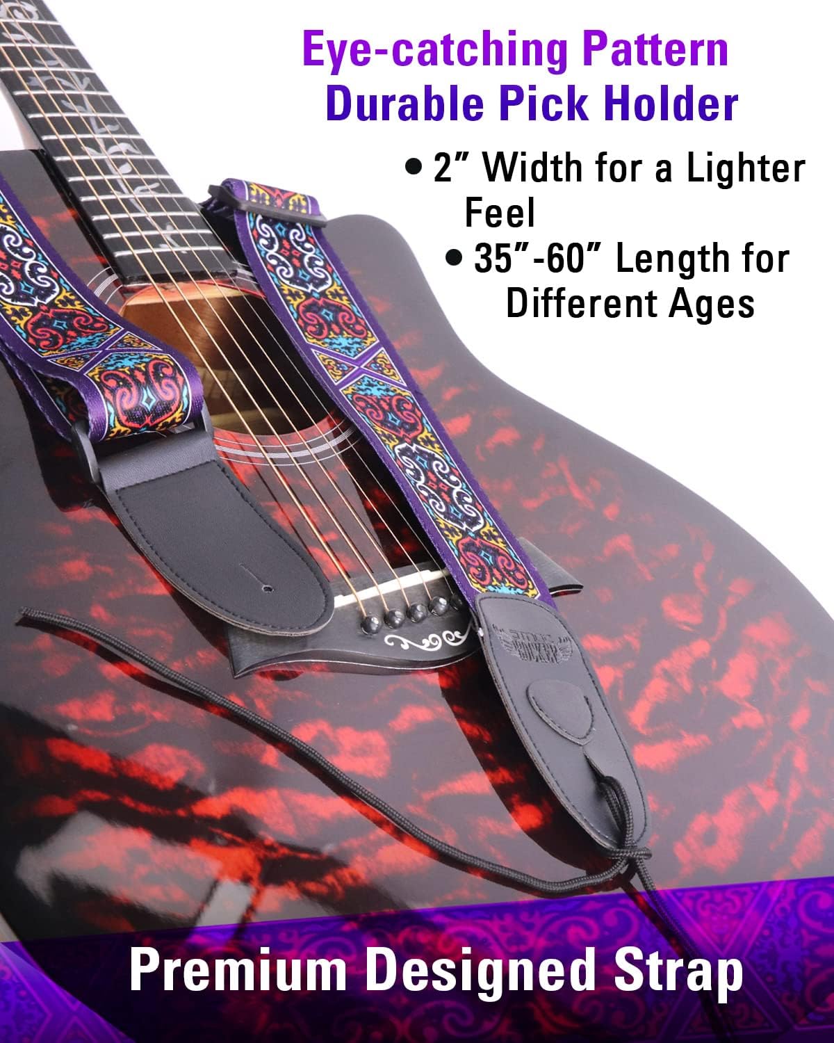 SIGMA 36.5' Acoustic Electric Guitar + Guitar Accessories Gift Box