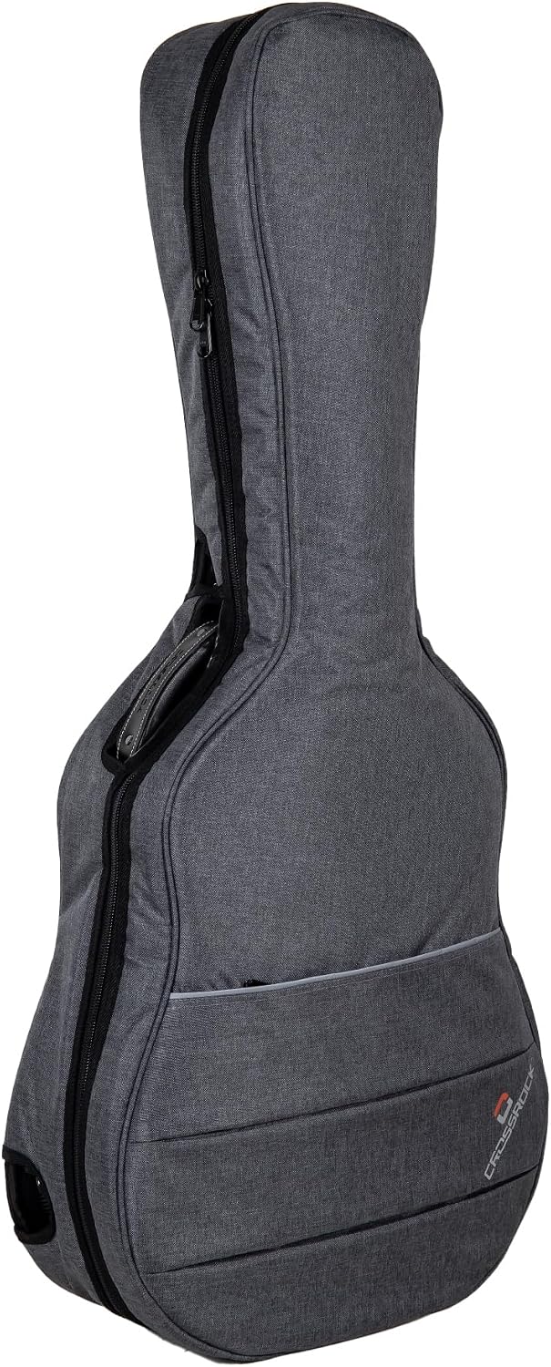 Crossrock Air Carbon® Classical Guitar Case | Aerospace 3K Carbon Fiber Shell with Metallic Blue Weave – TSA Lock, Backpack Straps – Fits Full Size 4/4 Guitars (CRF6030CBT)