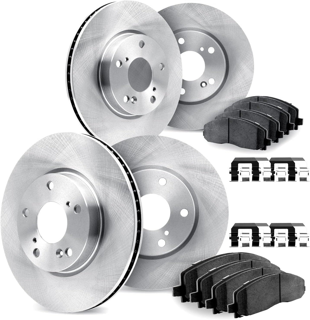 Dynamic Friction Company Brake Kit For 2015-2017 Honda Odyssey| Front and Rear 5000 Advanced Brake Pads and Rotors Kit|Hardware included
