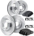 Dynamic Friction Company Brake Kit For 2015-2017 Honda Odyssey| Front and Rear 5000 Advanced Brake Pads and Rotors Kit|Hardware included