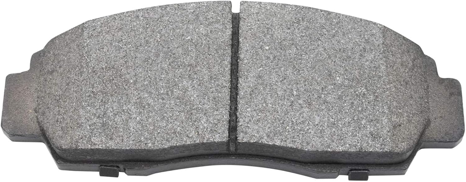 TRQ Front Brake Pad and Rotor Set Semi Metallic Rotors Calipers Compatible with 2003-2007 Honda Accord