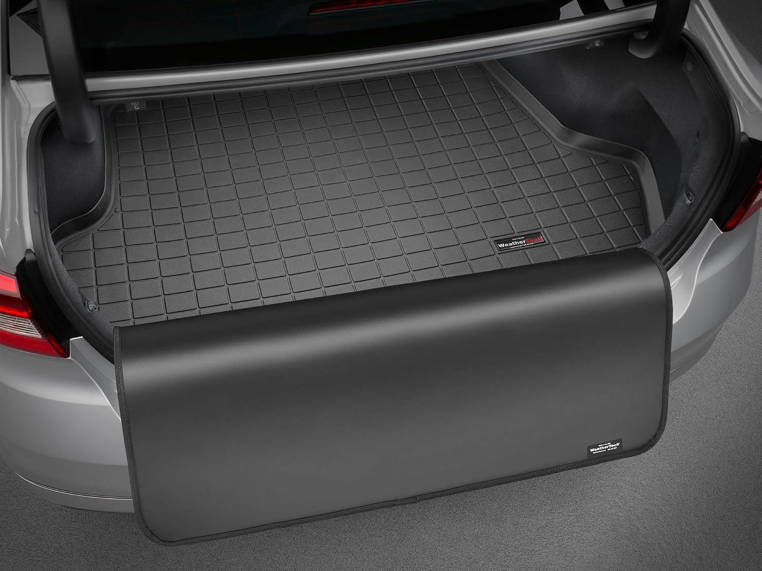 WeatherTech Cargo Trunk Liner with Bumper Protector for BMW x330, X3 M50, Behind 2nd Row w/Bumper Protector (401825SK), Black