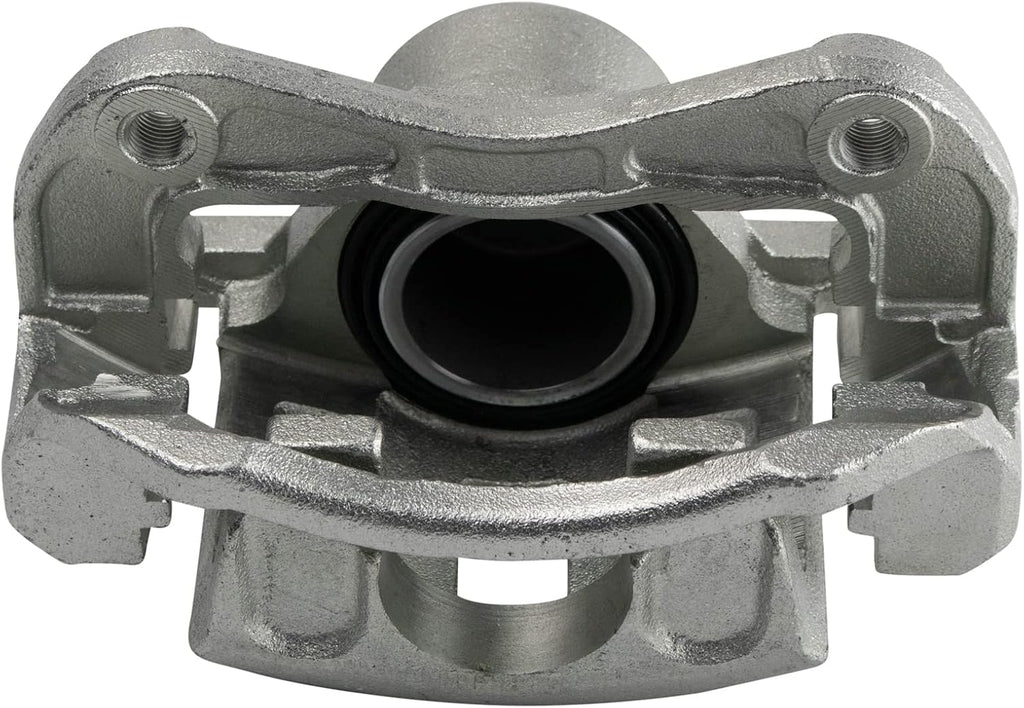 TRQ Performance Front Brake Pad and Rotor Set Ceramic Vented Coated Rotors Calipers Compatible with 2012 Kia Rio