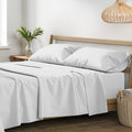 XOOX Linen 100% Egyptian Cotton King Size Sheets Set - Luxury 1200 Thread Count Egyptian Cotton Sheets King Size, 17' Deep Pocket, Soft, Cooling Sateen Weave Hotel Quality Bedding Set - Light Grey