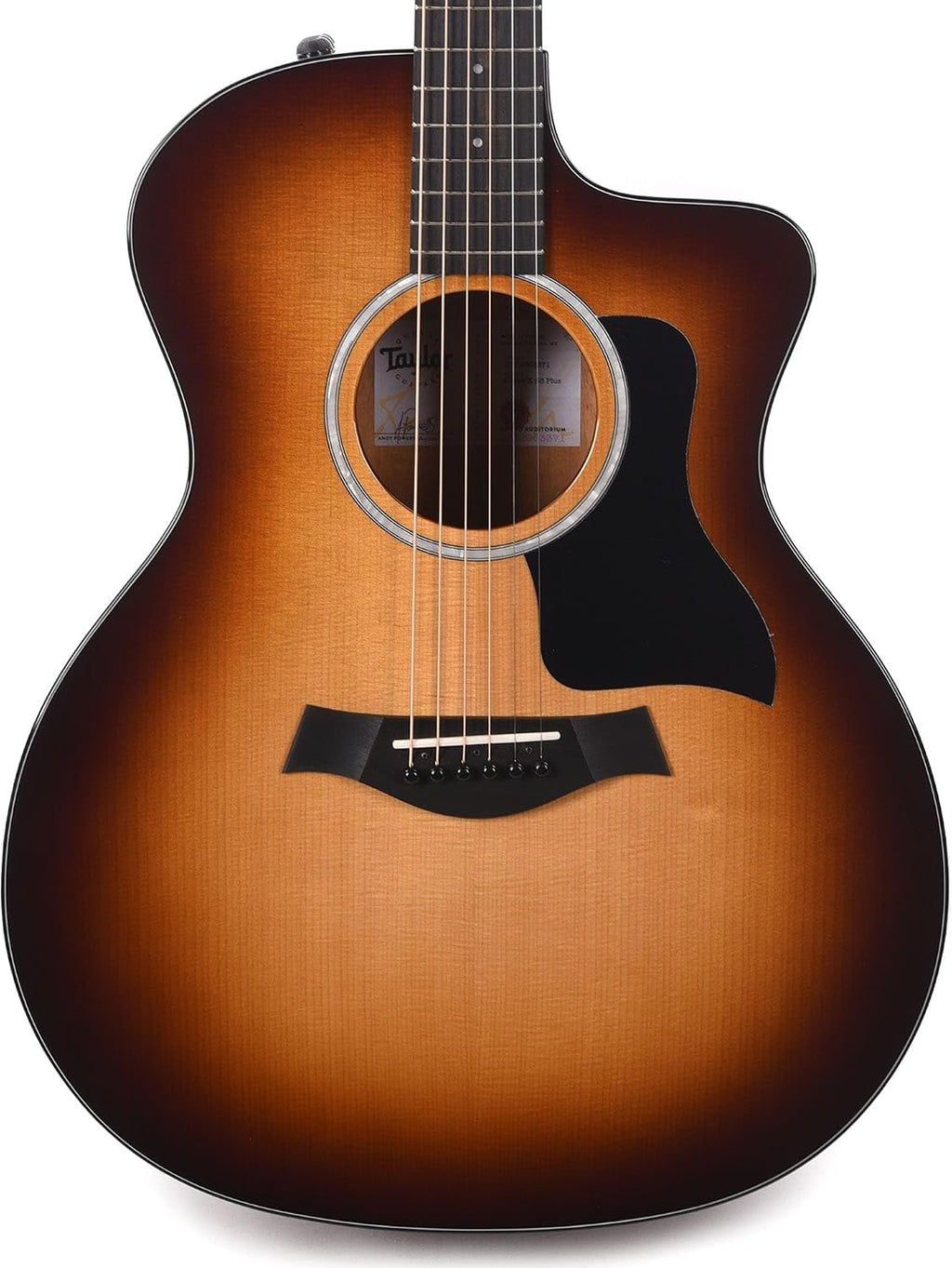 Taylor 214ce-K SB Plus Grand Auditorium Cutaway Acoustic Electric Koa Sunburst 379
