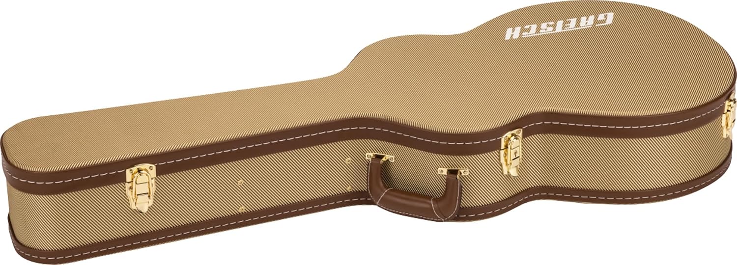 Gretsch G2420T Streamliner Hollow Body Electric Guitar Case - Tweed Bundle with Strap, Cable, and Picks
