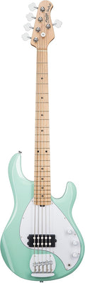 Sterling by Music Man StingRay Ray5 Bass Guitar in Mint Green, 5-String
