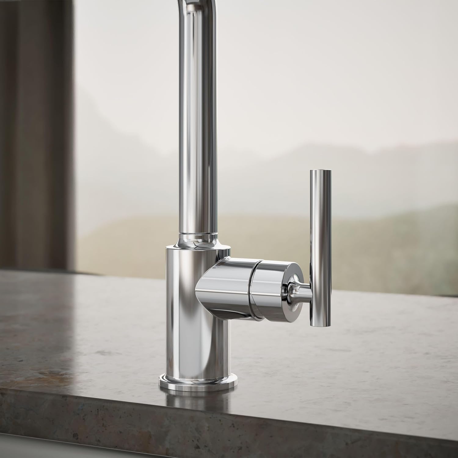 KOHLER Purist Single-handle kitchen sink faucet