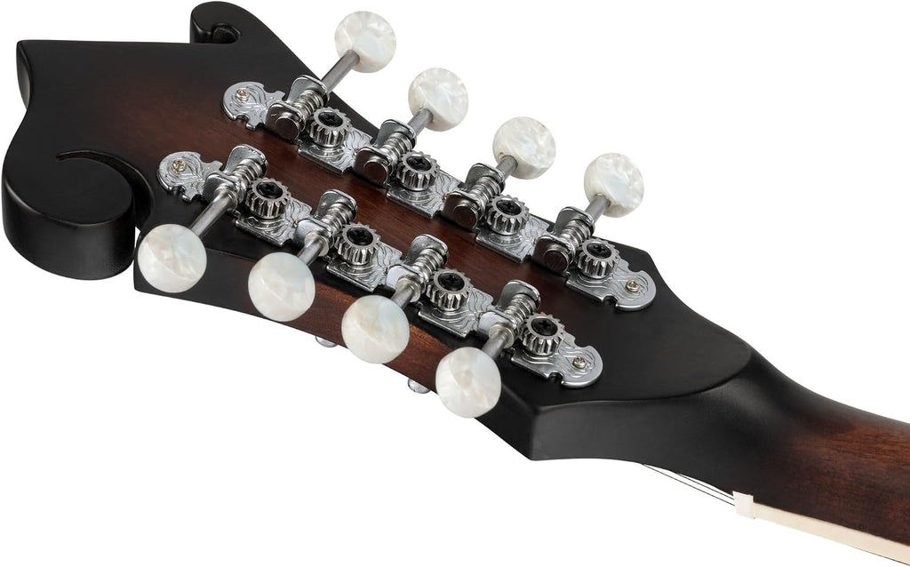 Ortega Americana Series F-Style Acoustic-Electric Mandolin, Satin Whiskey Burst (RMFE30-WB)