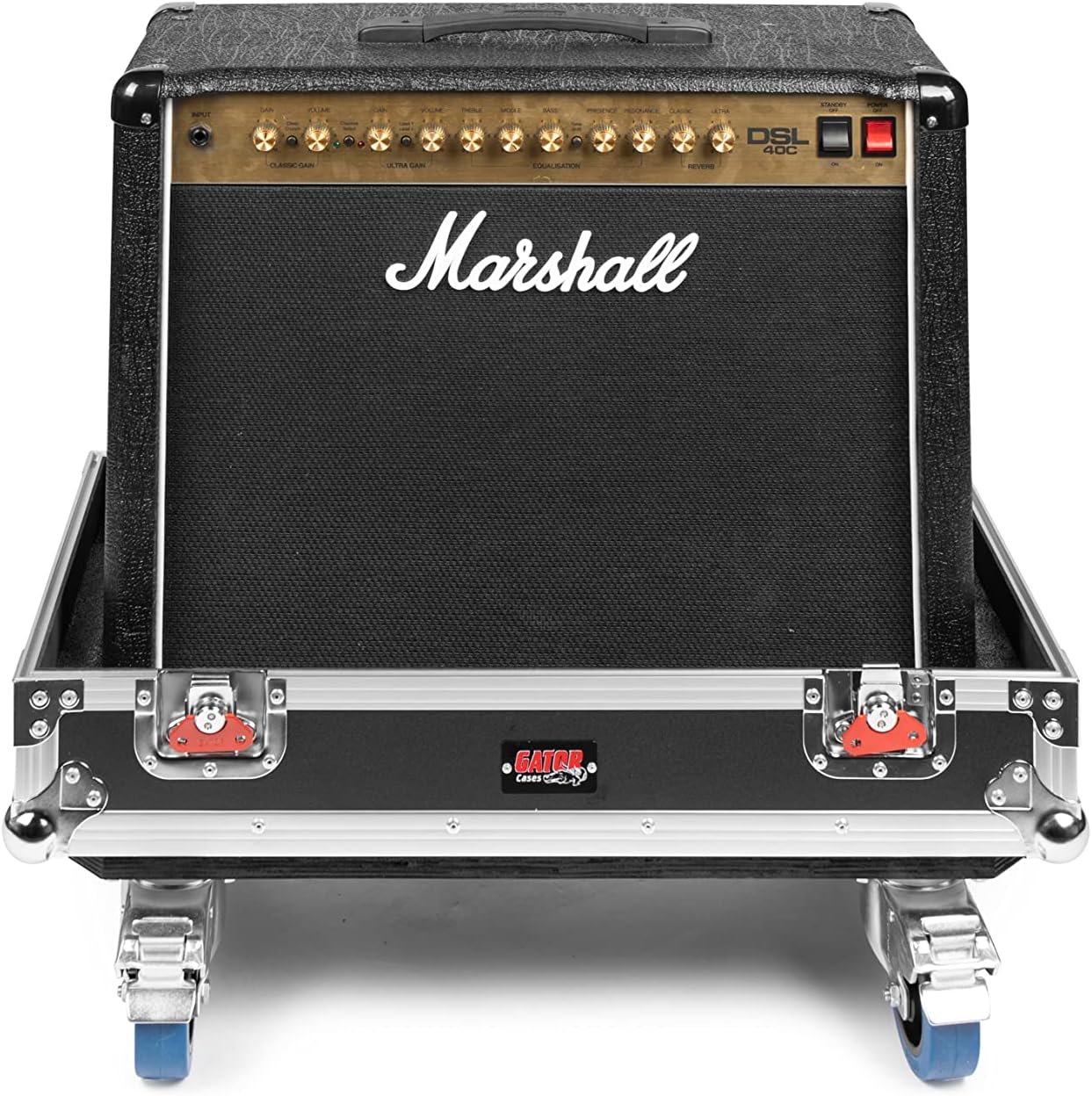 Gator Cases G-TOUR Series ATA Style Road Case fit for 1x12 Electric Guitar Amplifiers ; (G-TOUR AMP112)