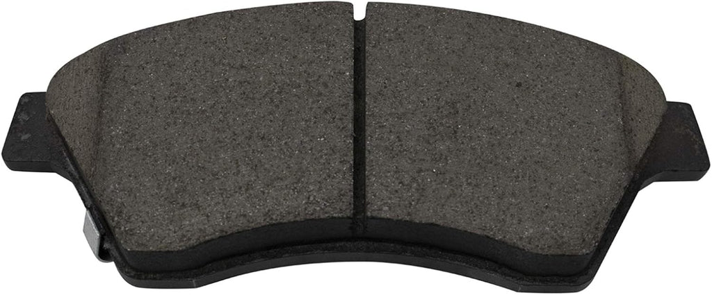 TRQ Performance Front Brake Pad and Rotor Set Ceramic Vented G Coated Rotors Calipers Compatible with 2011-2015 Chevrolet Cruze 2016 Cruze Limited 2012-2017 Sonic