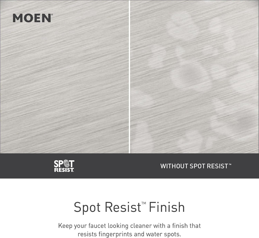 Moen Spot Resist Stainless Kurv One-Handle High Arc Single Mount Cold Water Beverage Faucet with Optional Filtration System, S5560SRS