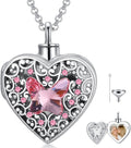 Dorunmo Personalized Heart Urn Locket Necklace for Ashes and Pictures 925 Sterling Silver Customized Locket Memorial Keepsake Cremation Jewelry for Ashes for Women Men Keep Someone Near to You