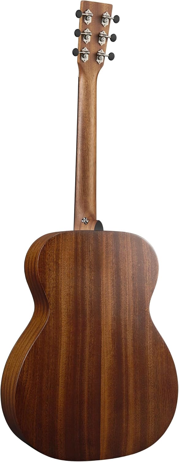 Martin 000-10E Retro Road Series Acoustic-Electric Guitar – Spruce Top & Sapele | Satin Finish | E1 Electronics with Built-In Tuner | Softshell Case Included (Right)