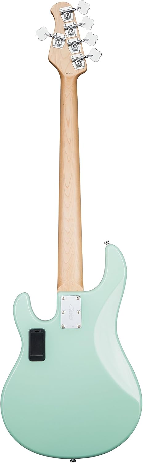 Sterling by Music Man StingRay Ray5 Bass Guitar in Mint Green, 5-String