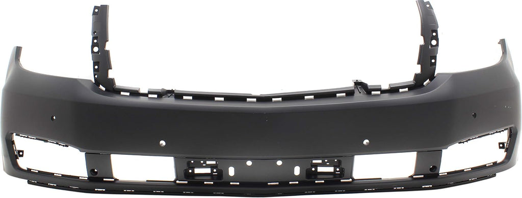 Garage-Pro Front Bumper Cover Compatible with 2015-2020 Chevrolet Tahoe, Suburban, For Models w/o Off Road Pkg; w/Parking Aid Sensor Holes, Primed - CAPA Certified