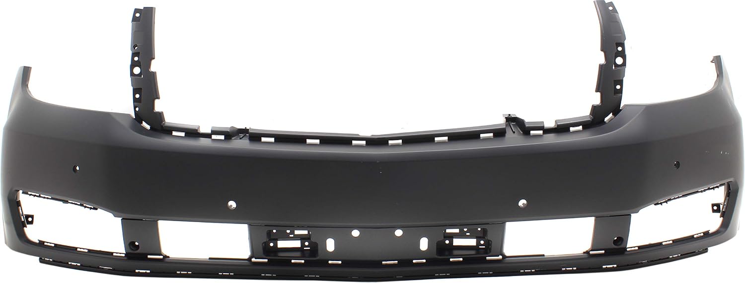Garage-Pro Front Bumper Cover Compatible with 2015-2020 Chevrolet Tahoe, Suburban, For Models w/o Off Road Pkg; w/Parking Aid Sensor Holes, Primed - CAPA Certified