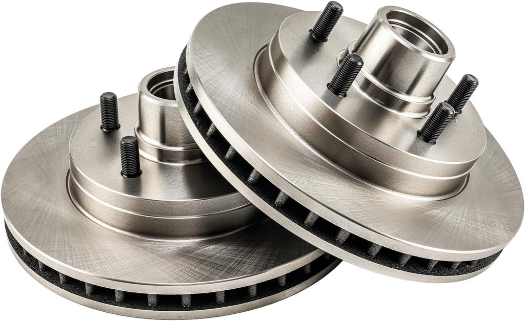 KAC - 295mm Front Disc Brake Rotors | Brake Kit for 1995-1999 C1500; C1500, 1996-1999 Tahoe, 1992-1999 Yukon; C1500 Suburban; C1500 Suburban 2pcs Automotive Replacement Brake Rotors,5595