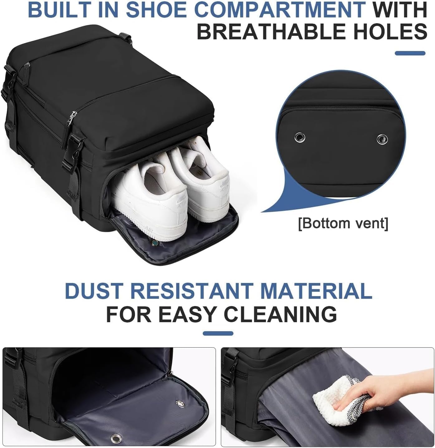 Vacuum Bags For Travel Men's Compression Backpack 14 Inch Laptop Business Large Capacity School