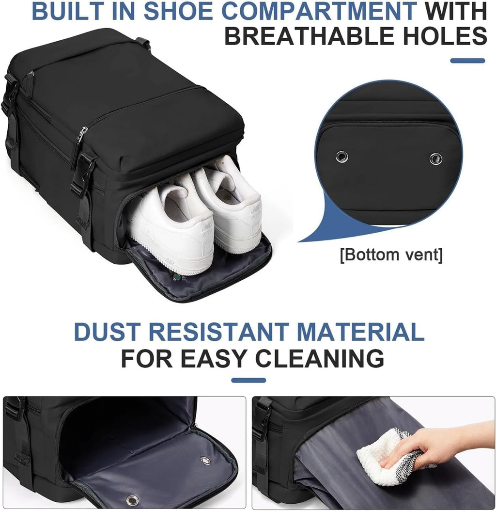 Vacuum Bags For Travel Men's Compression Backpack 14 Inch Laptop Business Large Capacity School