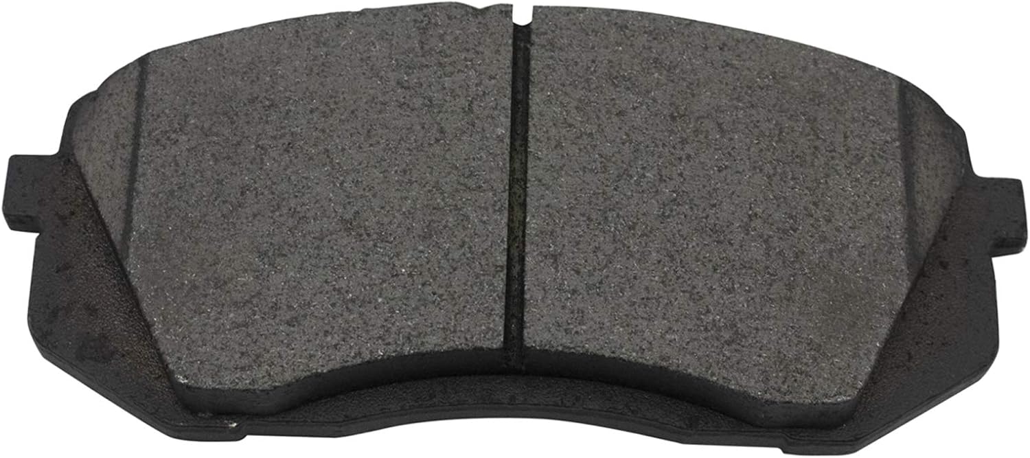 TRQ Performance Front Brake Pad and Rotor Set Ceramic Coated Drilled Slotted Rotors Compatible with 2010-2015 Hyundai Tucson 2011-2016 Kia Sportage