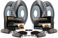 Power Stop SC7606 Front and Rear Brake Kit With Semi-Coated Brake Rotors and Ceramic Brake Pads & Hardware For 2016-2022 Lexus RX350 | 2018-2022 RX350L | 2016-2022 RX450h | 2018-2022 RX450hL