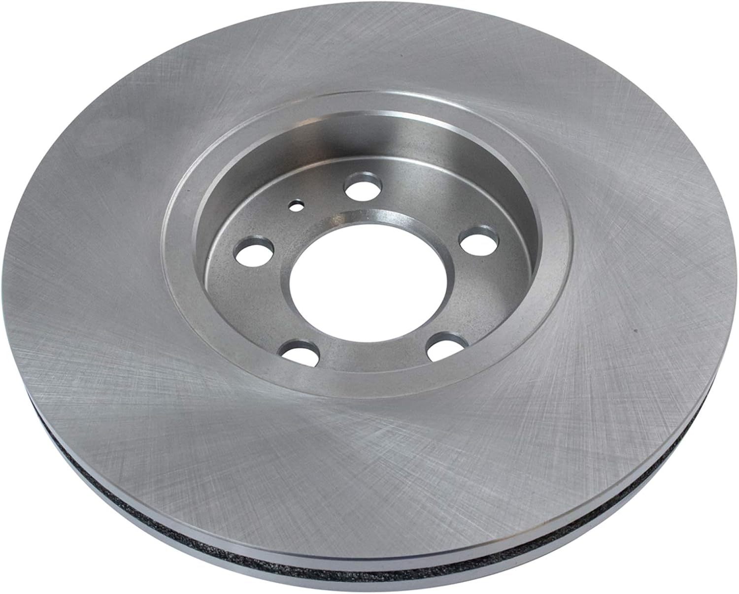 TRQ Front Brake Pad and Rotor Set Semi Metallic Vented Rotors Calipers Compatible with 2005 Volkswagen Jetta