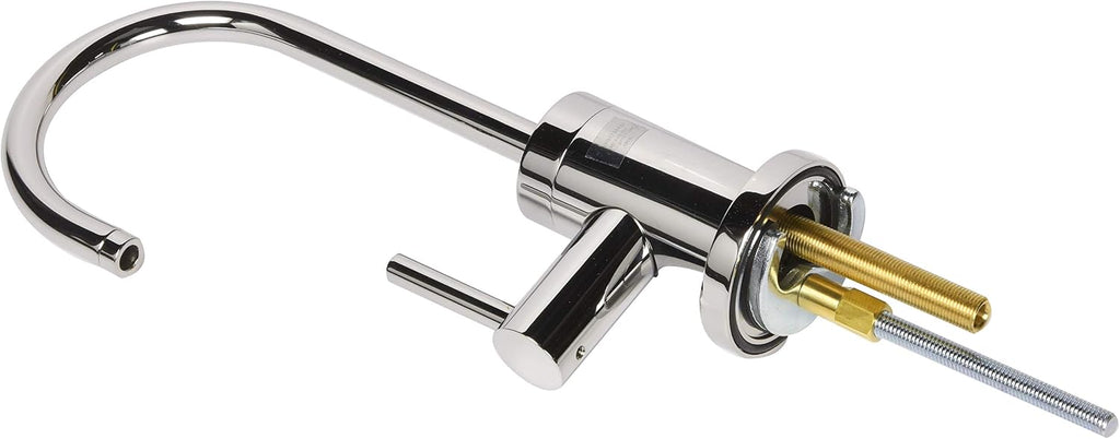 Contemporary Single Handle Single Hole Cold Water Dispenser Faucet Finish: Polished Chrome