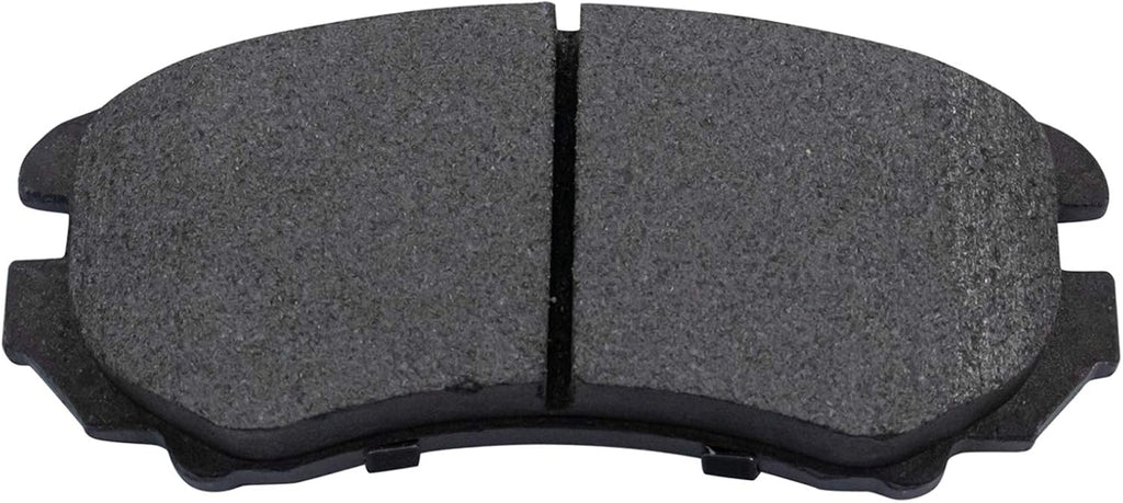 TRQ Front Brake Pad and Rotor Set Semi Metallic Rotors Calipers Compatible with 2007-2010 Hyundai Elantra