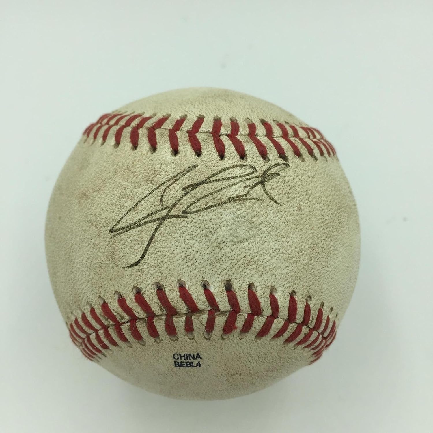 2013 Carlos Correa Pre Rookie Signed Game Used Minor League Baseball JSA COA - MLB Game Used Baseballs