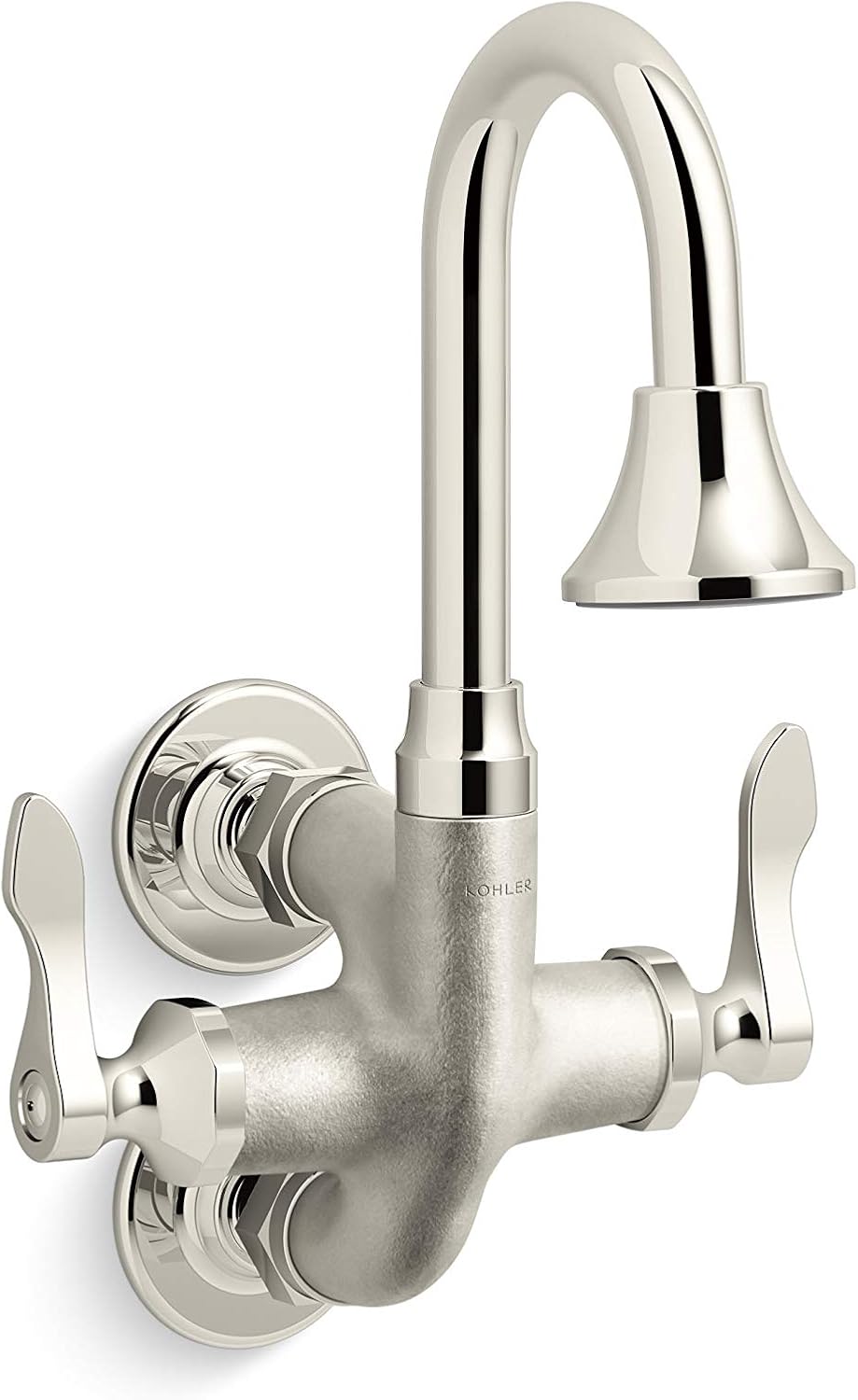 Kohler K-730T70-4AR-SR Triton Bathroom Sink Faucet, Vibrant Bright Nickel
