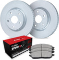 R1 Concepts Front Brake Kit Fits 2024 Subaru Crosstrek; 2020-2024 Subaru Legacy; 2020-2024 Subaru Outback| Optimum Oep Brake Pads and Blank Brake Rotors| 12.4' Front