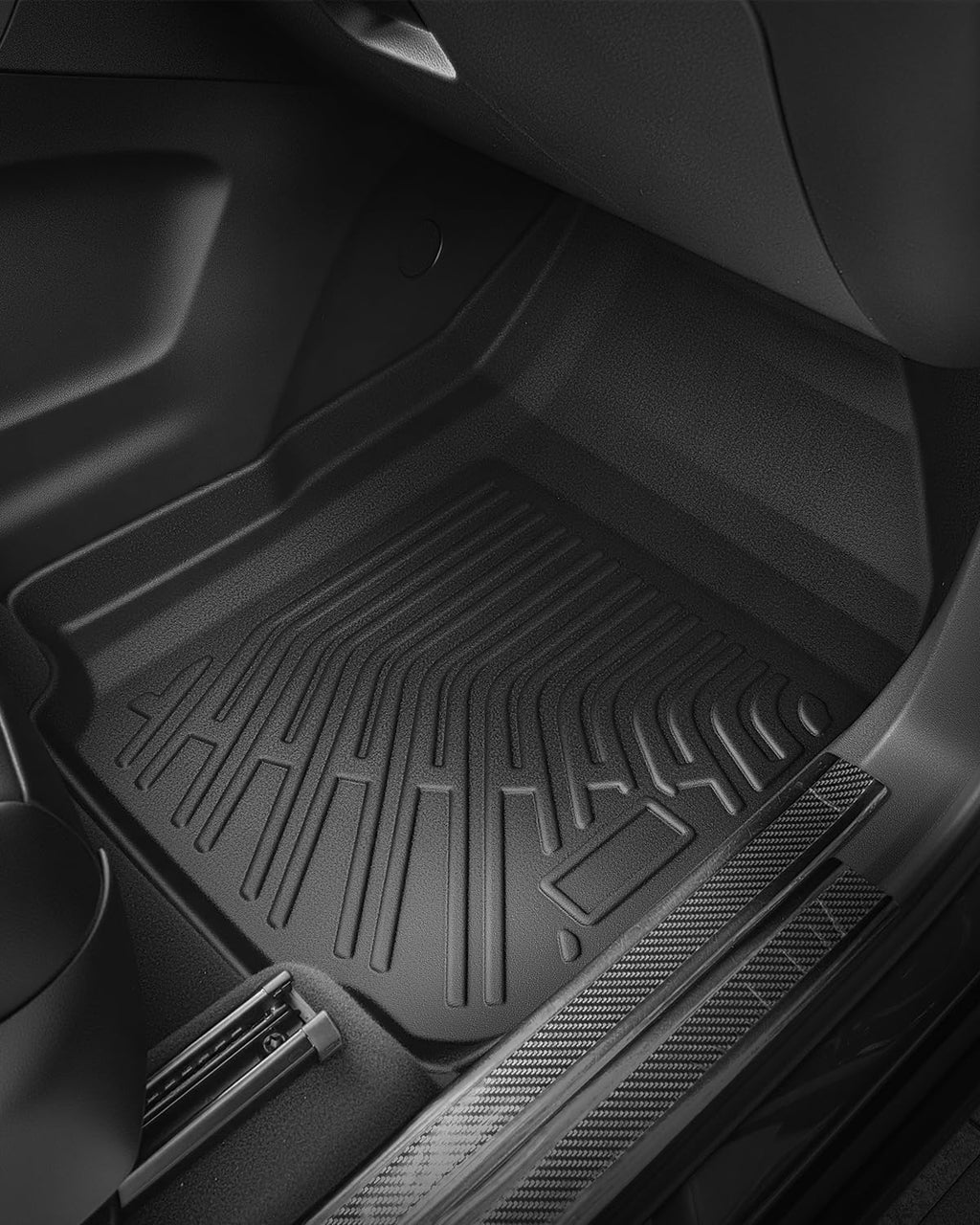 for Chevy Equinox for GMC Terrain Floor Mats & Cargo Liners 2018-2024,All Weather Floor Mats for Chevy Equinox Trunk Mats Rear Backrest Mats Accessories 2024 2023 2022 2021 2020 2019 2018 (6PCS)