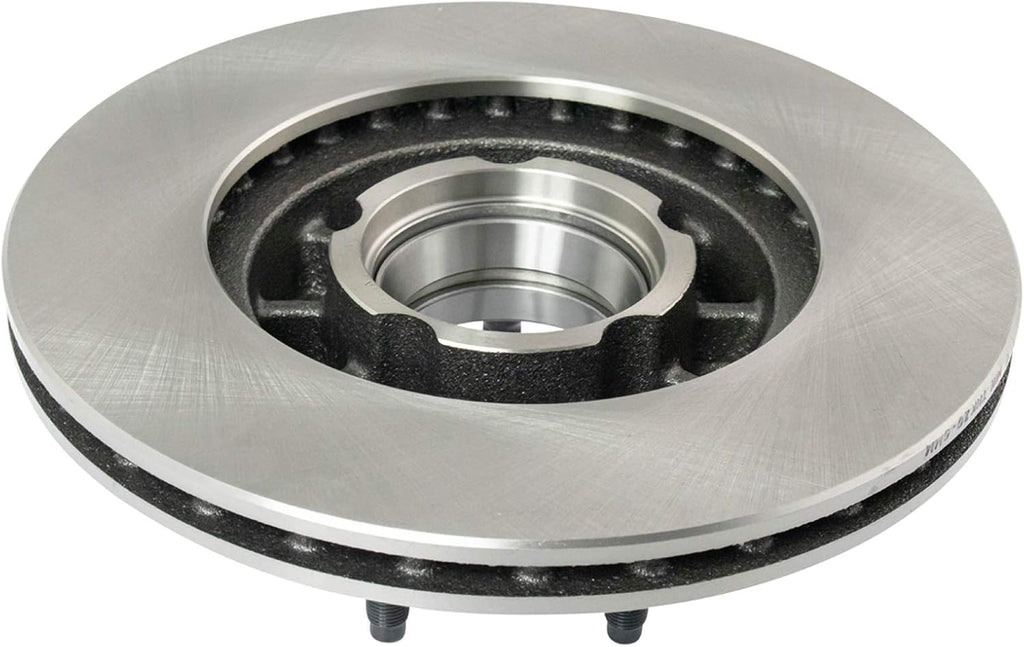 TRQ Front Semi Metallic Brake Pad and Rotor Set Compatible with 89 Ford Ranger 4WD 90-94 Ford Ranger 91-92 Explorer 90 Bronco II 92 Mazda Na