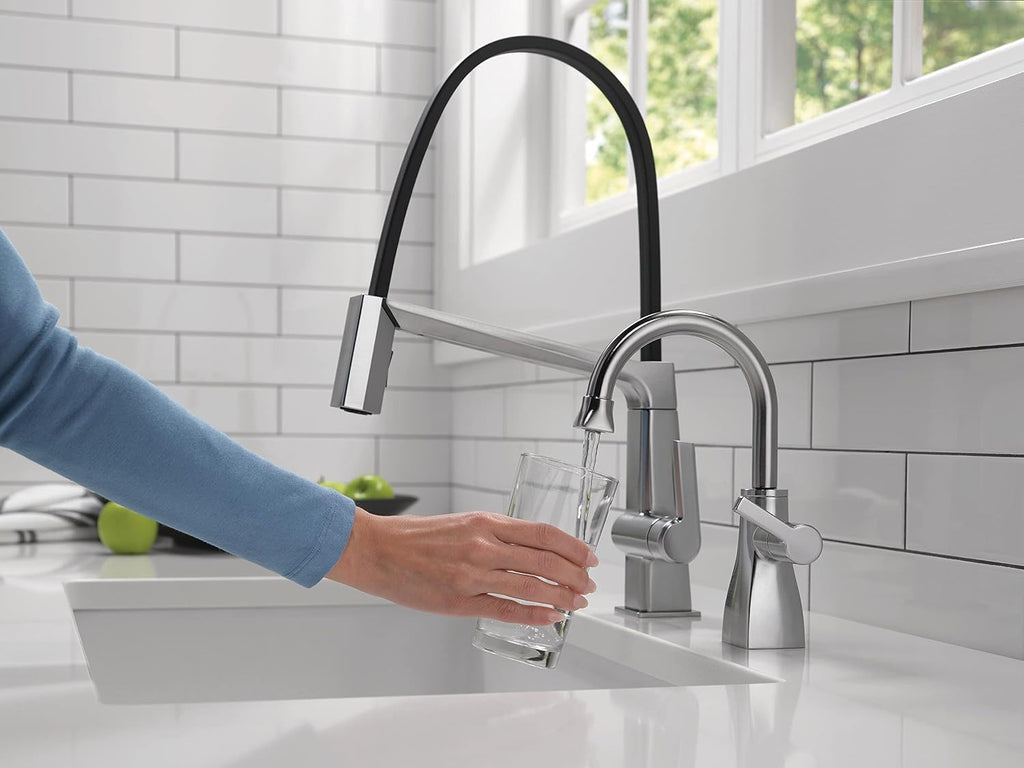 Contemporary Square Beverage Faucet