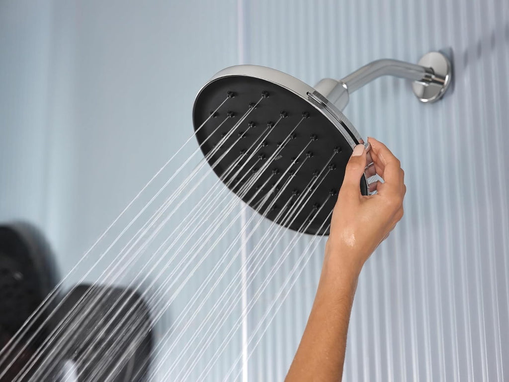 Moen Verso Chrome Adjustable 9' Diameter Eco-Performance 1.75gpm Spray Head Rainshower, 220R3EP