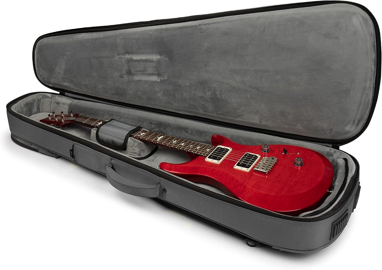 Gator Cases ICON Series Premium Weather Resistant Gig Bag for Electric Guitars with TSA Luggage Lock-Friendly Zipper Pulls; Grey (G-ICONELECTRIC-GRY)