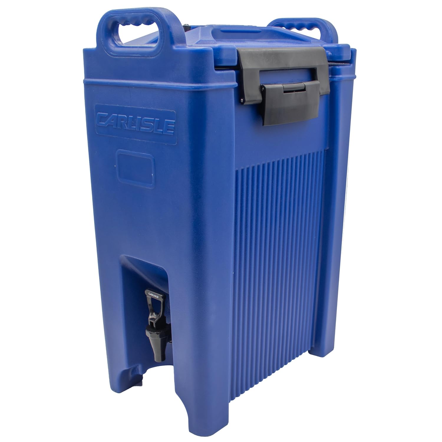 Carlisle FoodService Products Cateraide LD Insulated Beverage Server, Drink Dispenser with Spigot for Commercial or Home Use, 5 Gallon Capacity, 1 Count, Blue