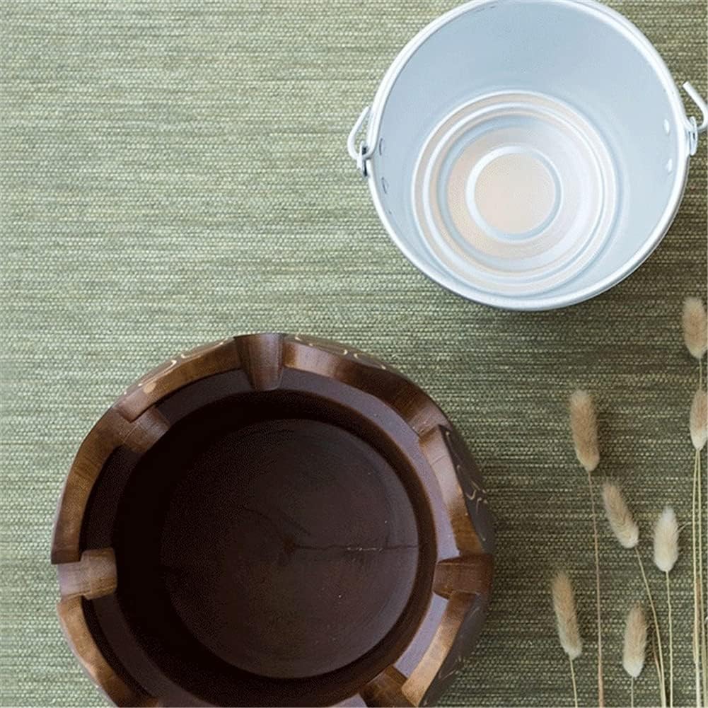 ice bucket, Handmade Double Thermal Insulation Ice Bucket Metal Double Thermal Insulation Ice Bucket Set Home Kitchen