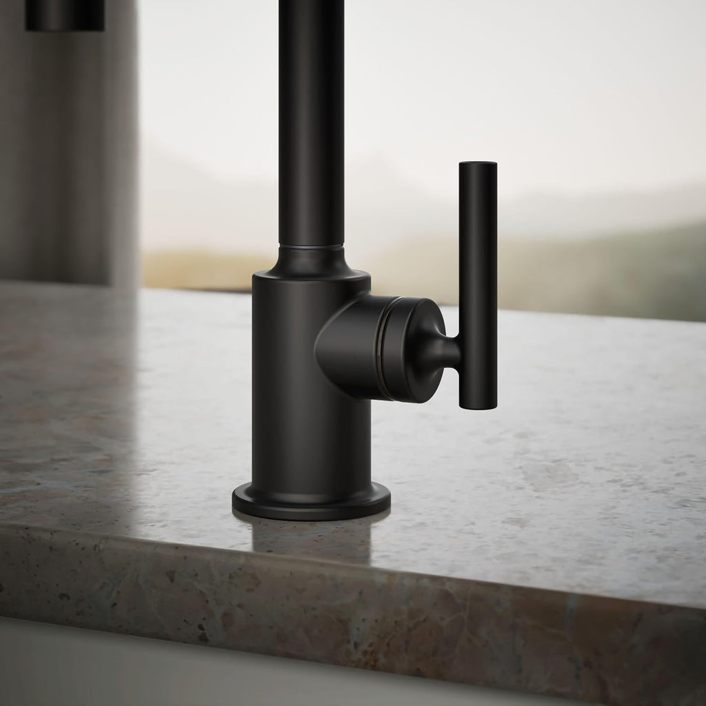 Kohler K-24077-BL Purist Beverage Faucet, Matte Black