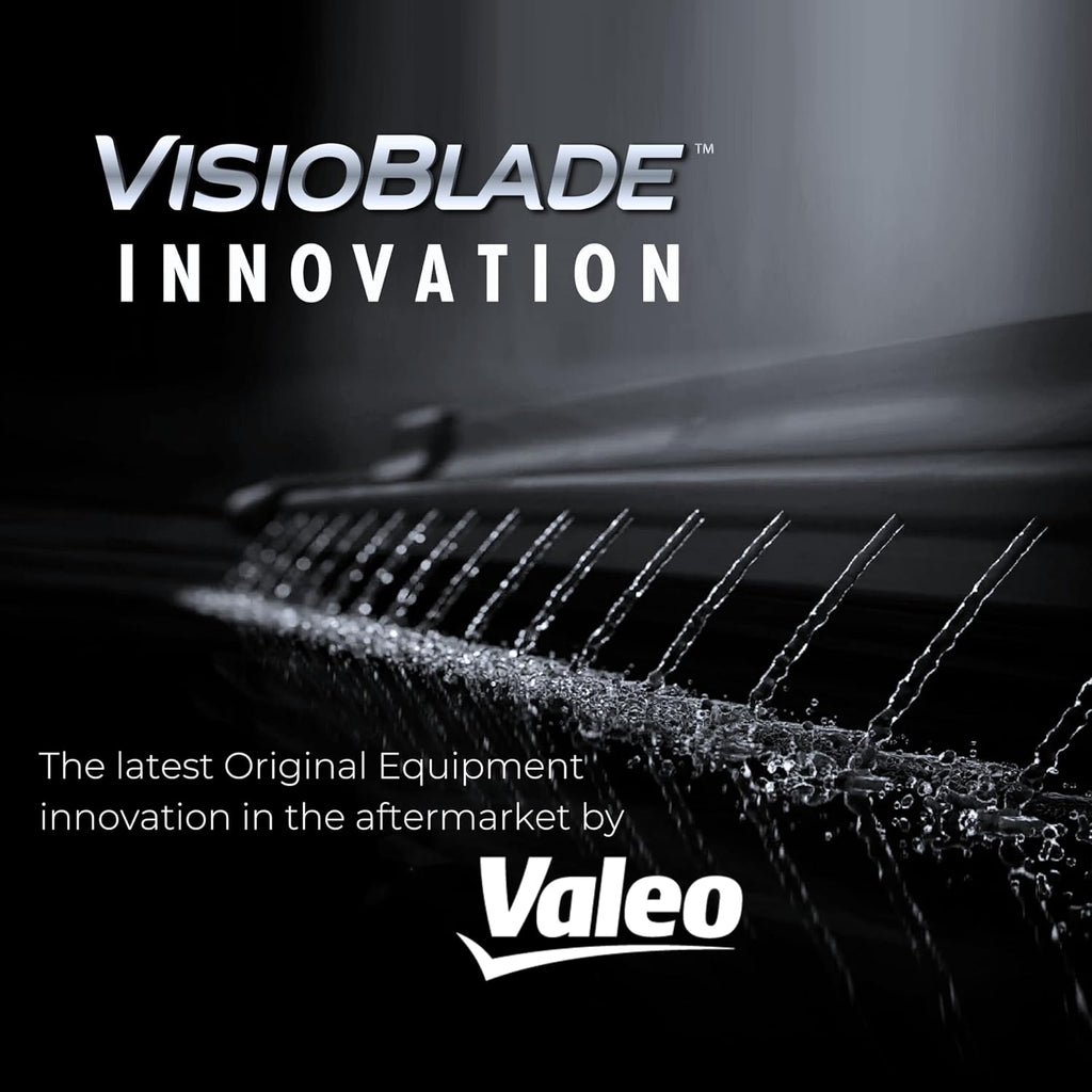 Valeo 178505 Silencio Visioblade Windshield Wiper Blade Set Compatible with Select Mercedes-Benz C217 Models, Heated 24/22 inch Pack of 2 Premium OEM Wipers, Replacement Windshield Wipers