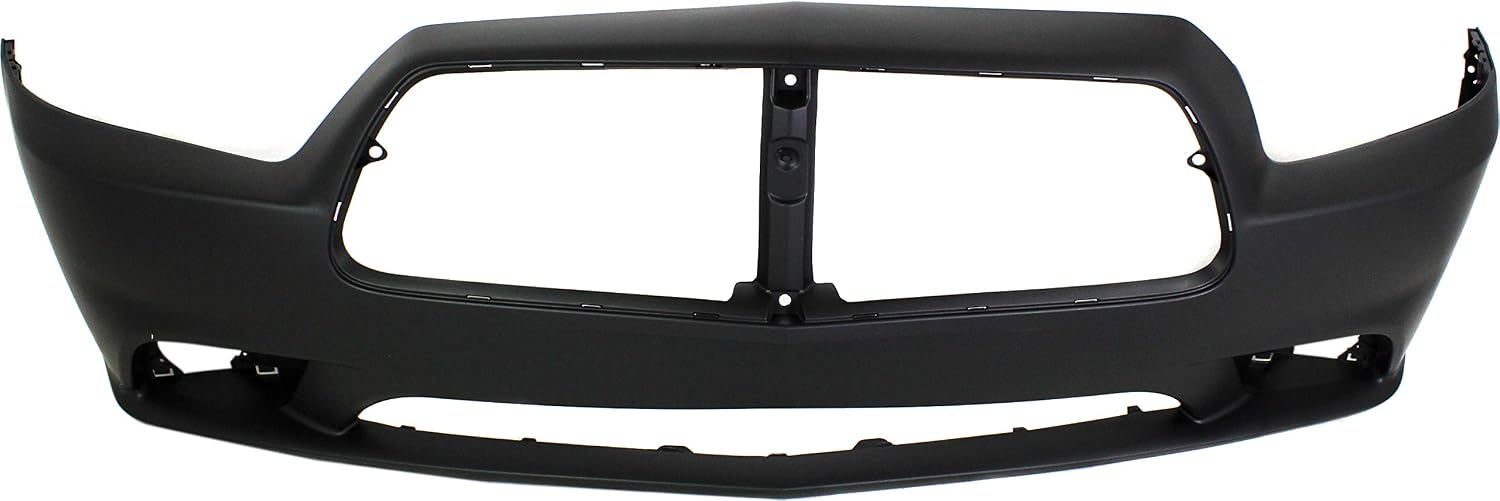 Garage-Pro Front Bumper Cover For Dodge Charger 2011-2014, Front Bumper Replacement, Primed, For Models Without Adaptive Cruise Control